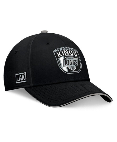 Men's Black Los Angeles Kings 2024 NHL Draft Flex Hat