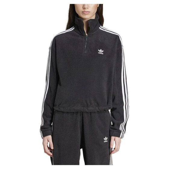 ADIDAS ORIGINALS Polar Fleece Loose half zip sweatshirt