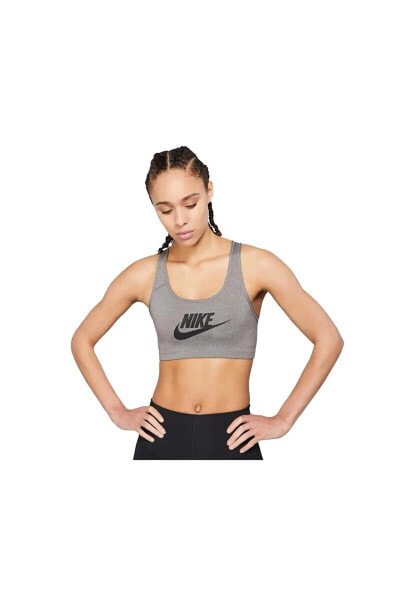 Спортивный бюст Nike Swoosh Futura для женщин