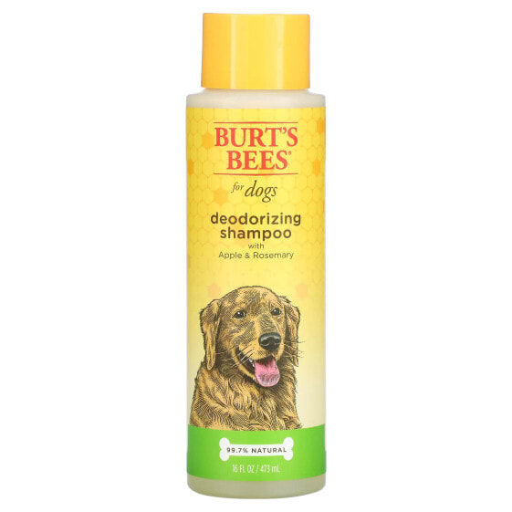 Deodorizing Shampoo for Dogs with Apple & Rosemary, 16 fl oz (473 ml)