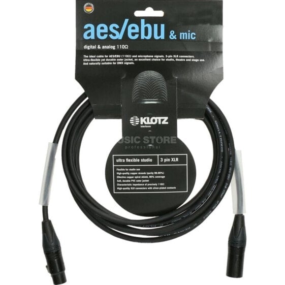 Klotz High End AES/EBU Kabel 3 m