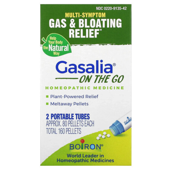 Gasalia On The Go, 2 Portables Tubes, Approx. 80 Pellets Each