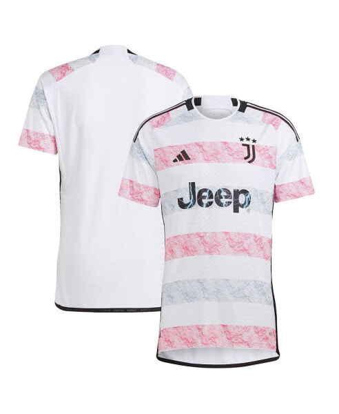 Men's White Juventus 2023/24 Away Authentic Jersey