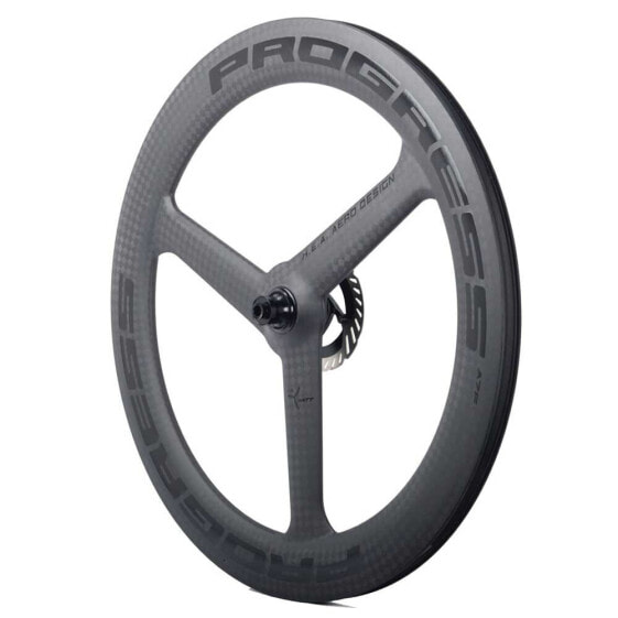 PROGRESS A-7F Disc Tubeless road front wheel