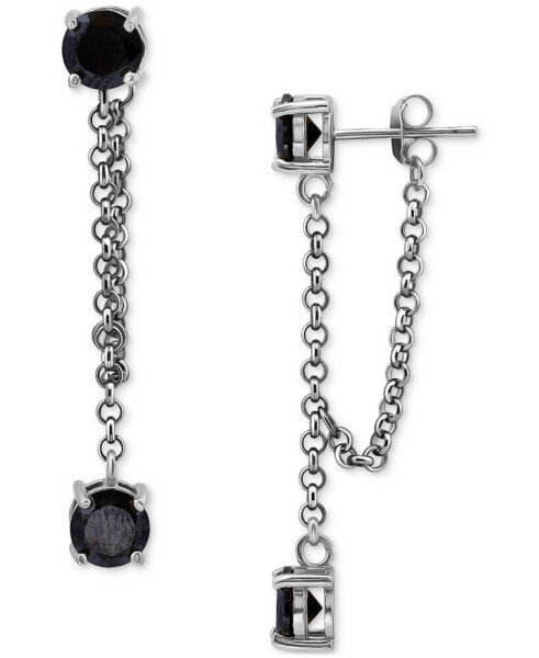 Серьги Giani Bernini Chain Front-to-Back