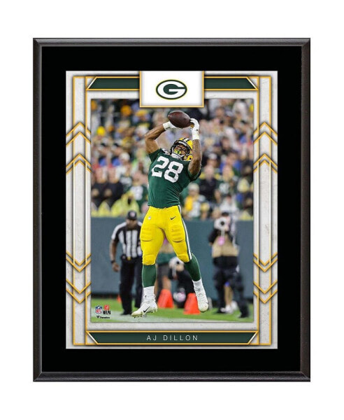AJ Dillon Green Bay Packers 10.5" x 13" Sublimated Player Plaque