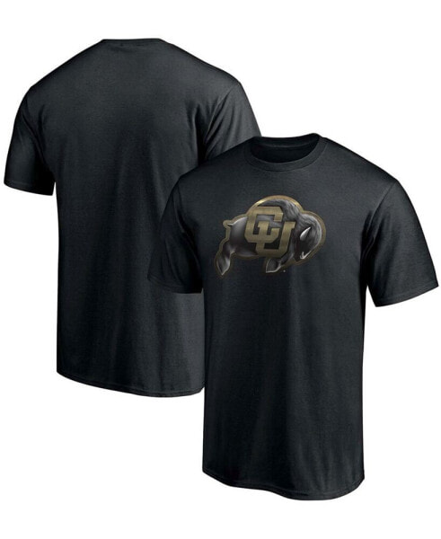 Men's Black Colorado Buffaloes Team Midnight Mascot T-shirt