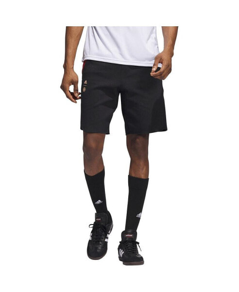 Шорты для путешествий мужские adidas Atlanta United FC 2023 черного цвета