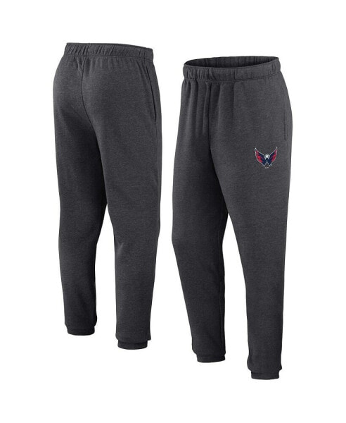 Men's Heather Charcoal Washington Capitals Form Tracking Sweatpants