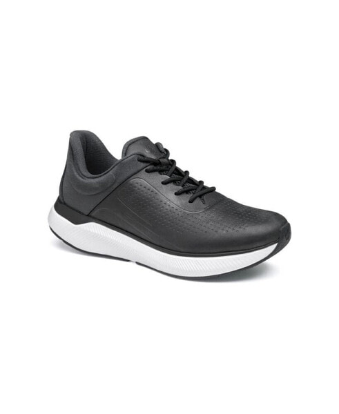 Men's Miles U-Throat Leather Lace-Up Sneakers