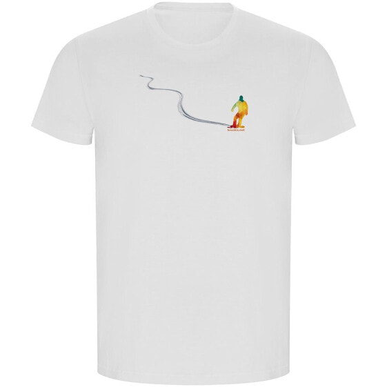 KRUSKIS Snowboard Track ECO short sleeve T-shirt