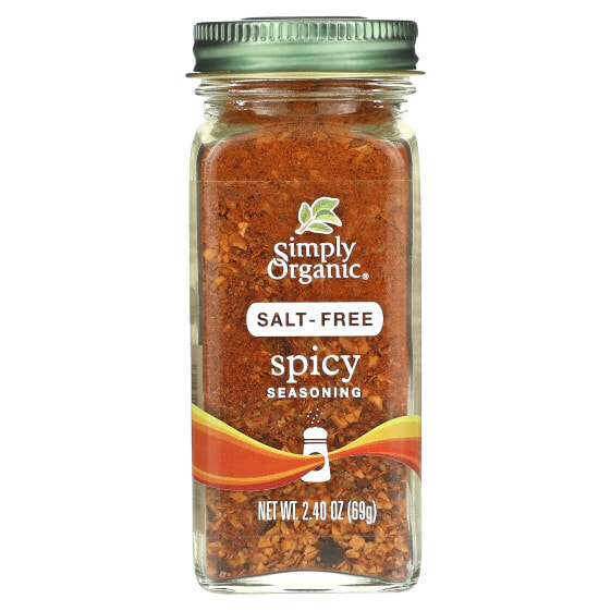 Spicy Seasoning, Salt-Free, 2.4 oz (69 g)