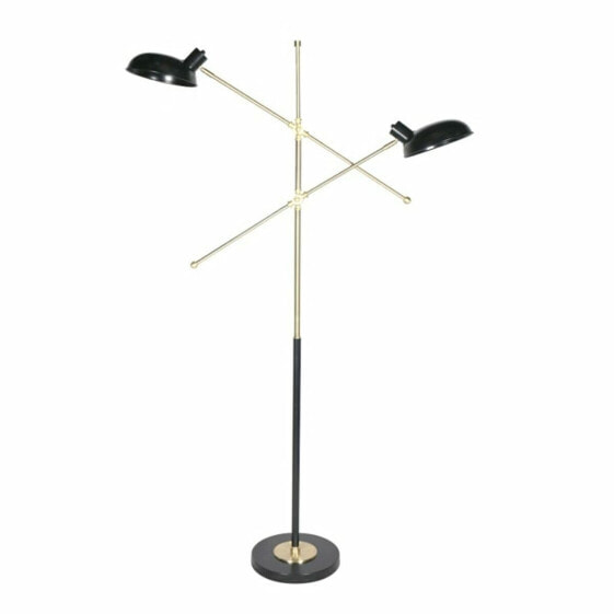 Floor Lamp DKD Home Decor Black Golden Metal 50 W 220 V 120 x 30 x 174 cm