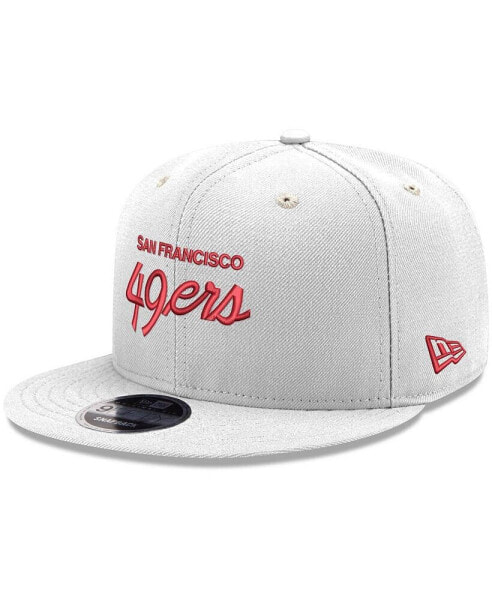 Men's White San Francisco 49ers Griswold Original Fit 9FIFTY Snapback Hat
