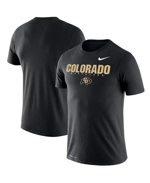 Men's Black Colorado Buffaloes Facility Legend Performance T-shirt