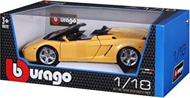 Bburago Bburago 18-12016 - Gold Collezione 1:18 Lamborghini Gallardo Spyder żółty