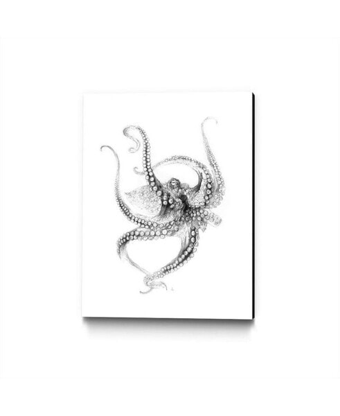 Alexis Marcou Octopus Museum Mounted Canvas 24" x 32"