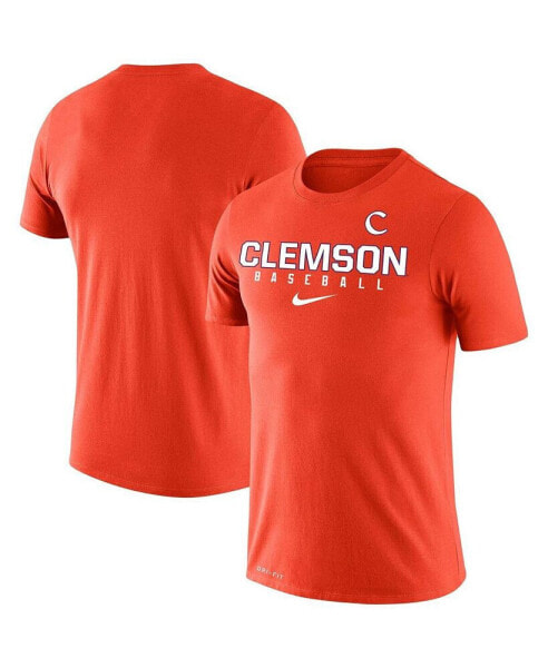 Men's Orange Clemson Tigers Baseball Legend Performance T-shirt