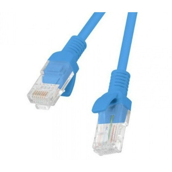 Жесткий сетевой кабель UTP кат. 6 Lanberg PCF6-10CC-0500-B Синий 5 m