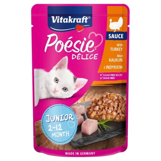 VITAKRAFT POESIE DELICE JUNIOR turkey 85g wet food for cat