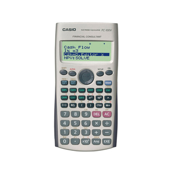 Научный калькулятор Casio FC-100V Чёрный Серый