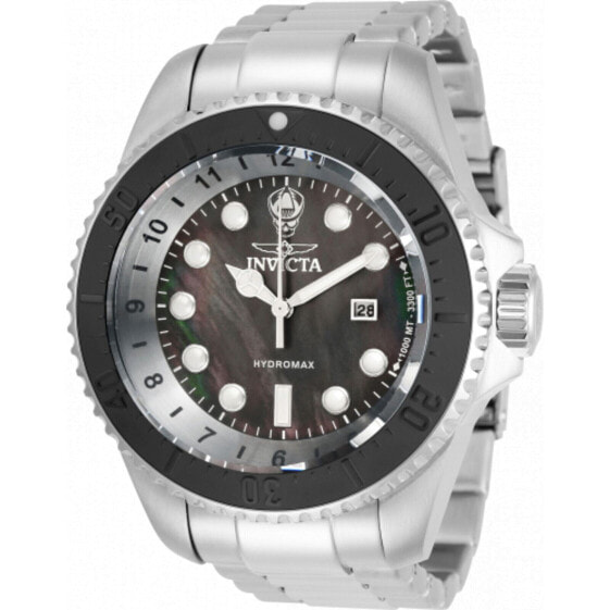 Часы Invicta Hydromax Date Dive Black MOP Men's Watch