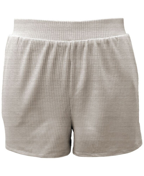 Women's Ribbed Shorts, Created for Macy's