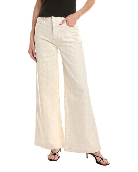 Triarchy Ms. Fonda Off White High-Rise Wide Leg Jean Women's White 27