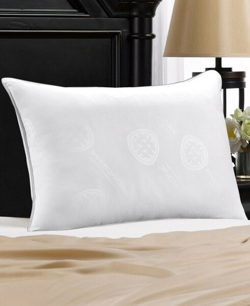 White Down Firm Pillow, with MicronOne Technology, Dust Mite, Bedbug, and Allergen-Free Shell, Queen
