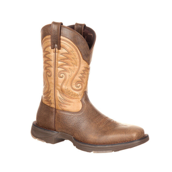 Durango Ultralite Square Toe Cowboy Mens Brown Casual Boots DDB0109