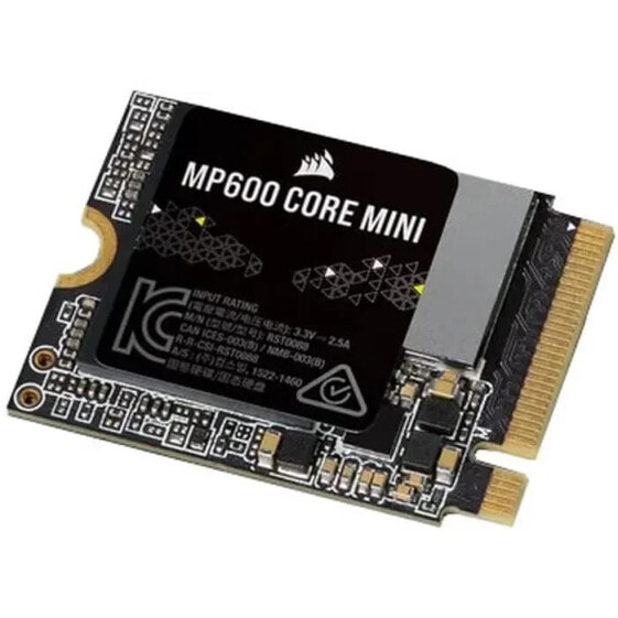 Interne SSD CORSAIR MP600 Core Mini 1 TB M.2 NVMe PCIe x4 Gen4 2 SSD M.2 2230 bis zu 5.000 MB/s Schwarz