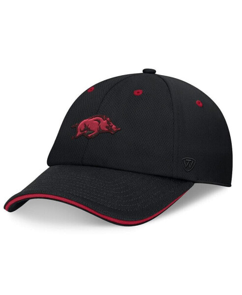 Men's Black Arkansas Razorbacks Release Adjustable Hat