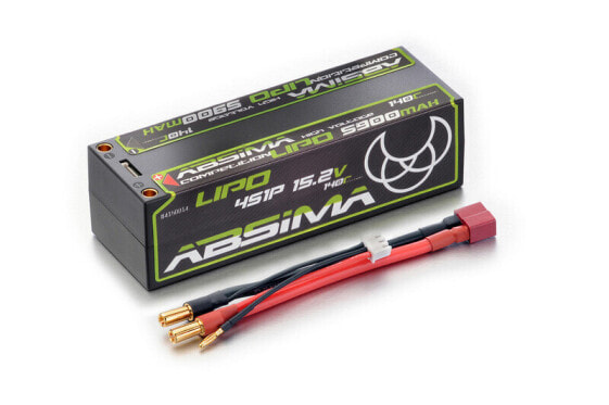 Absima Batteria ricaricabile LiPo 15.2 V 5900 mAh Numero di celle 6 140 C Hardcase 5 mm