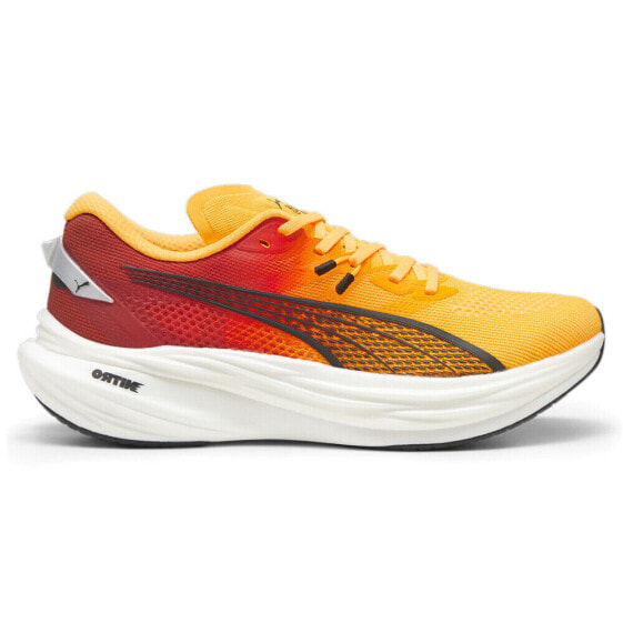 Puma Deviate Nitro 3 Fade Running Mens Orange Sneakers Athletic Shoes 31047401