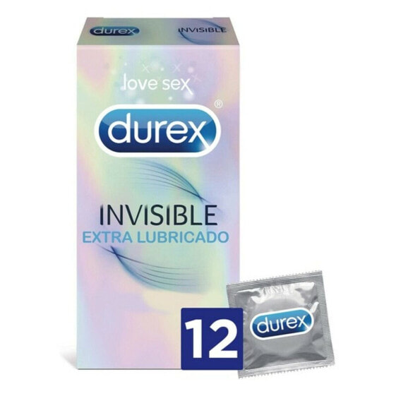 Презервативы Invisible c экстра смазкой Durex Invisible (12 uds)