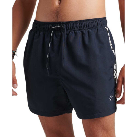 SUPERDRY Code Tape 15 Inch Swimming Shorts