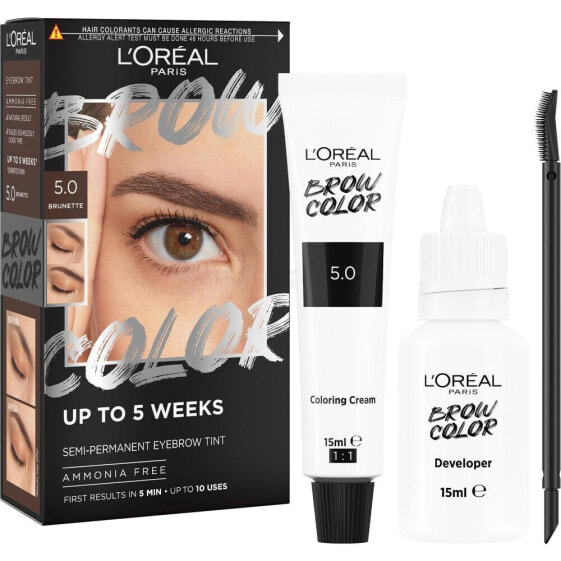 L'Oréal Paris Brow Color Semi-Permanent Eyebrow Tint 1 St. augenbrauenfarbe für Frauen