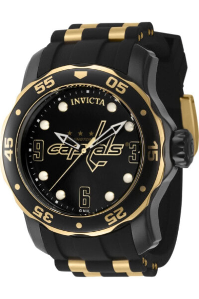 Invicta NHL Washington Capitals Quartz Black Dial Men's Watch 42311