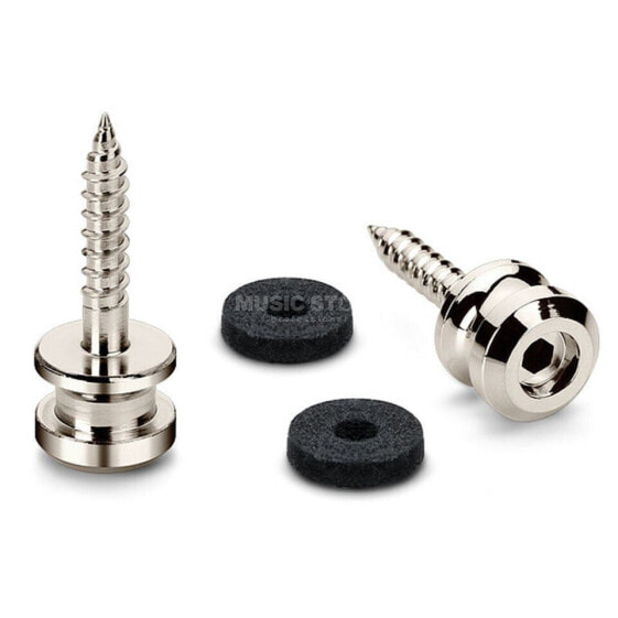 Schaller Security Lock Strap Pins Nickel