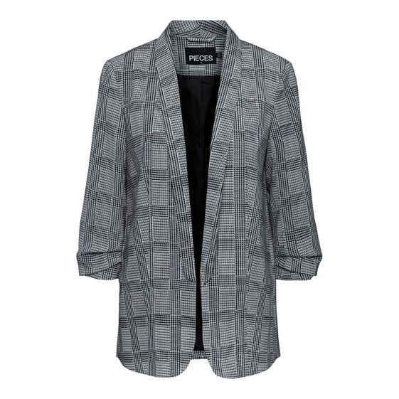 PIECES Boss 3/4 Printed Blazer