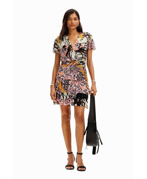 Women's M. Christian Lacroix orchid mini dress