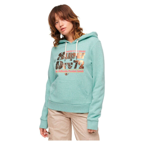 SUPERDRY 70´s Retro Font Graphic Hoodie