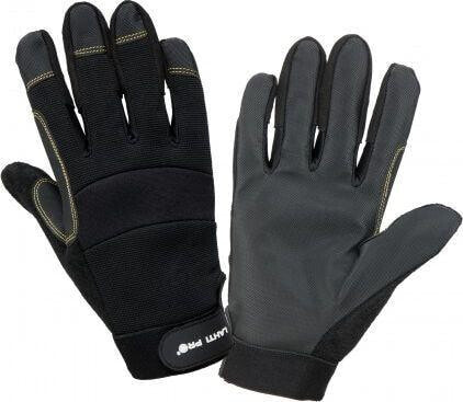 Защитные перчатки Lahti Pro с покрытием PVC Черные 7 (L281007K)