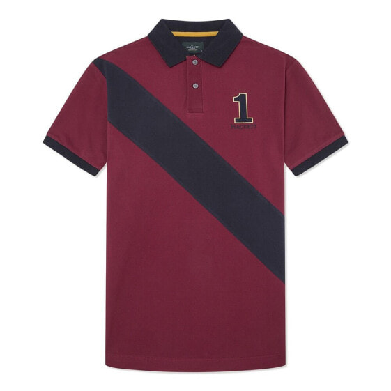 HACKETT Heritage Nbr Sash short sleeve polo