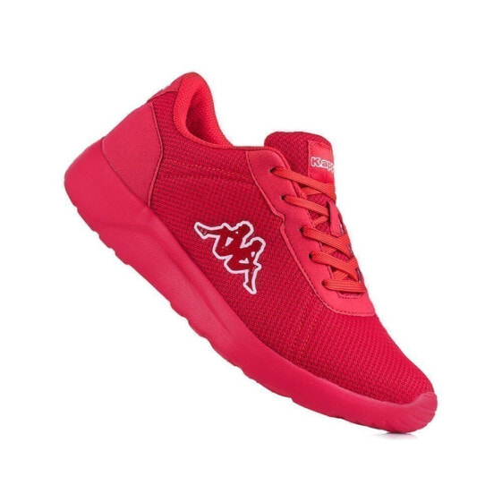 Мужские кроссовки спортивные для бега красные текстильные низкие Kappa Tunes OC