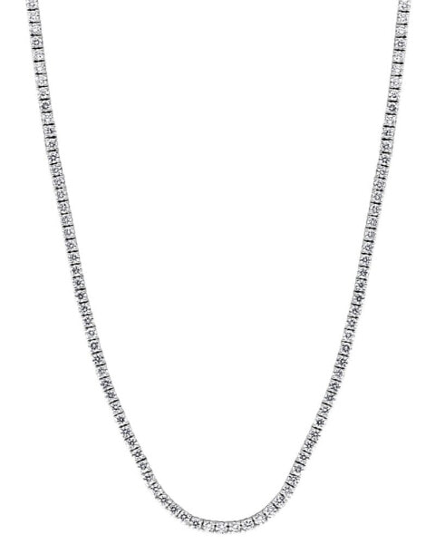 EFFY Collection eFFY® Diamond Tennis 17" Collar Necklace (7-3/8 ct. t.w.) in 14k White Gold