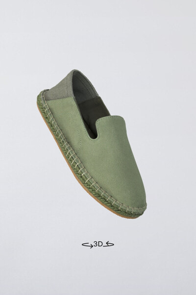 LEATHER ESPADRILLES