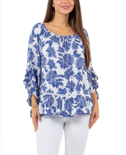 Printed Challis Love Child Top