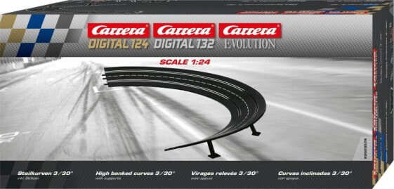 Carrera Zakręt pochyły 3/30 6 szt. (GCX3180)