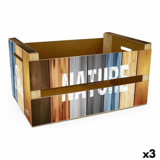 Контейнер для хранения Confortime Nature (3 штук) (44 x 24,5 x 23 cm)